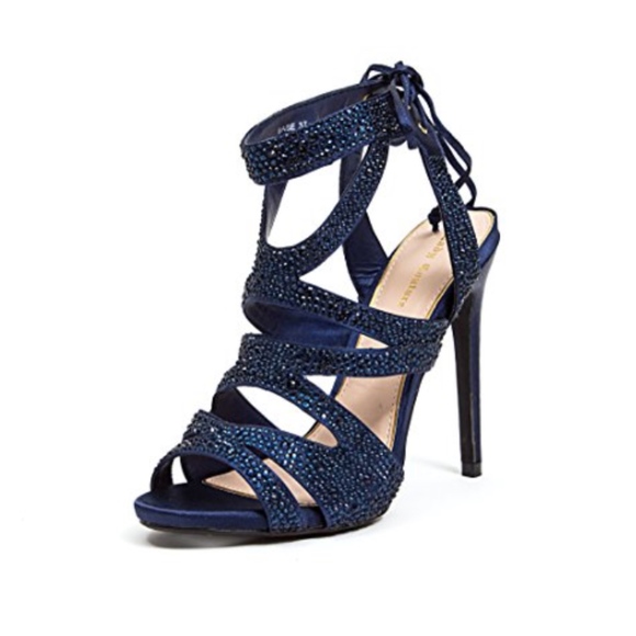 Lady Couture Rhinestone Heels - Picture 2 of 8